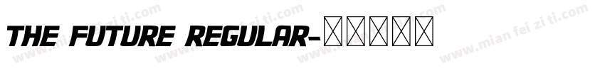 the future regular字体转换